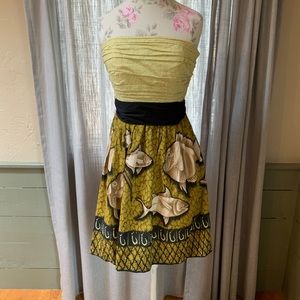 Anthropologie Fish Dress